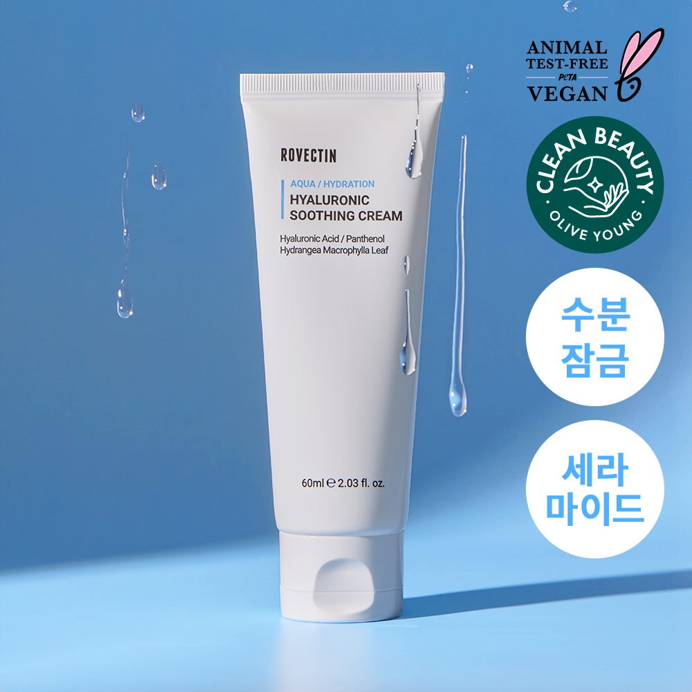 [Rovectin] Rovectin Aqua Hyaluronic Soothing Cream 60ml