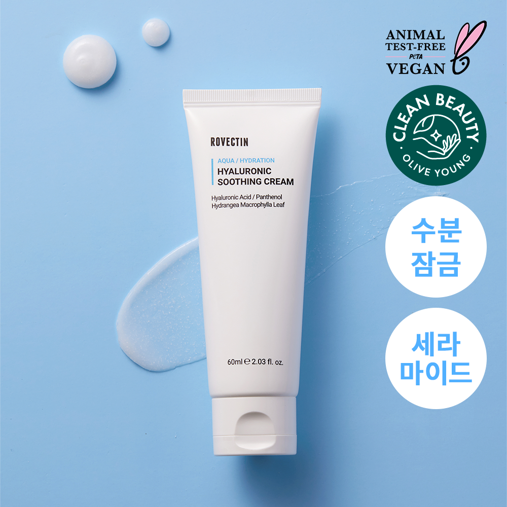 [Rovectin] Rovectin Aqua Hyaluronic Soothing Cream 60ml
