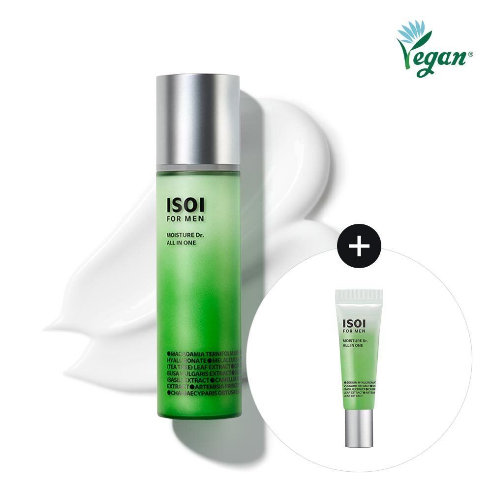 [isoi] ISOI For Men Moisture Doctor All-in-One 100ml Special (+Moisturizing All-in-one 15ml)