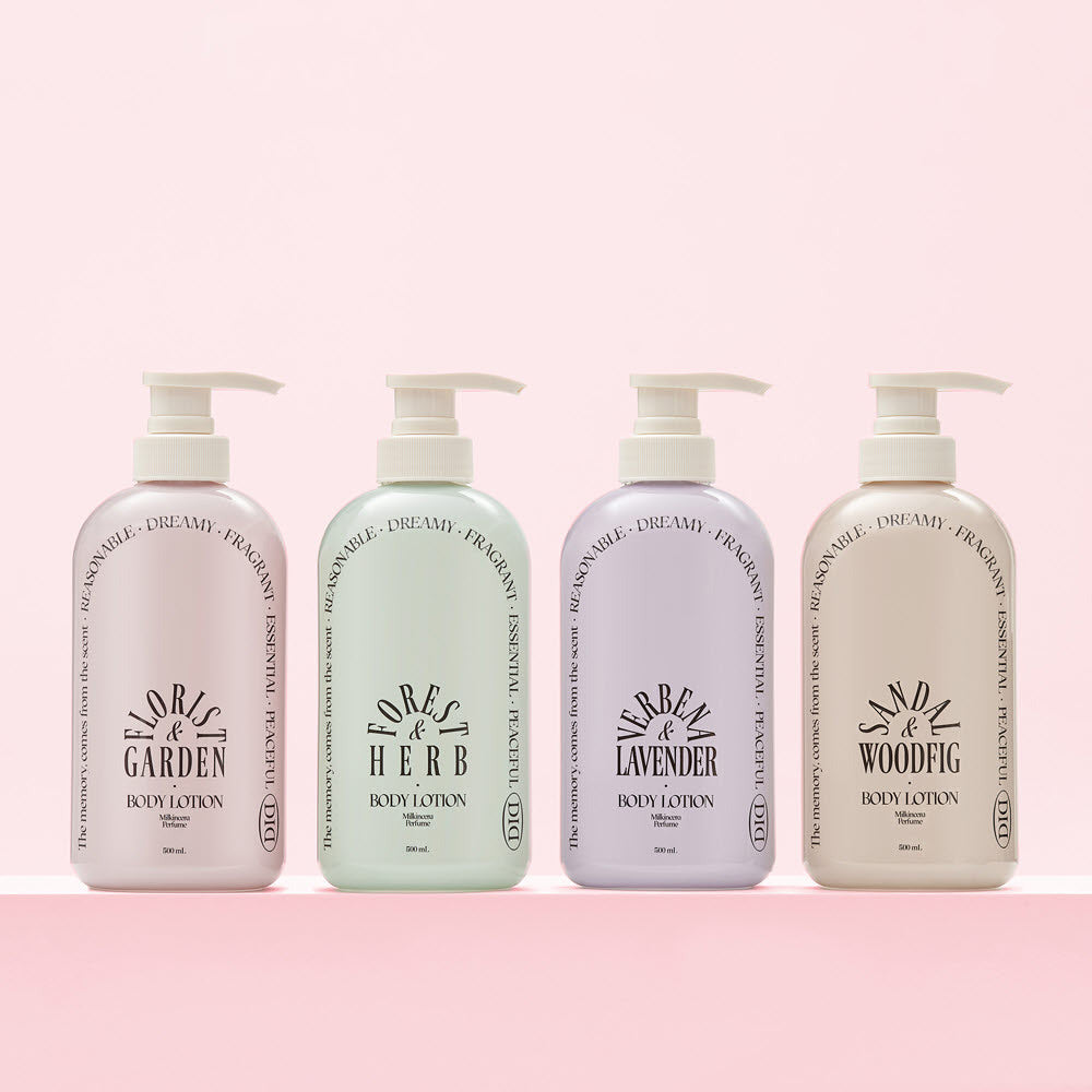[ODID] Odded Milk in Cera Perfume Body Lotion 500ml 4 types