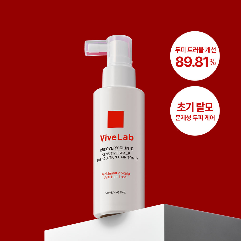 [ViveLab] Vibe Lab Recovery Clinic Sensitive Scalp SOS Solution Hair Tonic