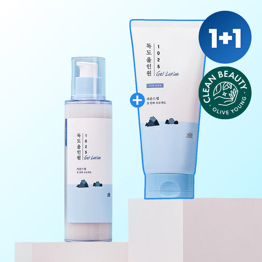 [Round Lab] Round Lab for Men 1025 Dokdo All-in-one Gel Lotion 200ml+200ml