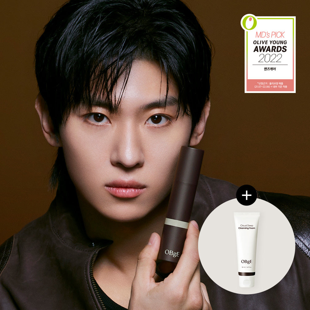 [OBGE] Objet Natural Cover Foundation Special Set (+Cleansing Foam 50ml)