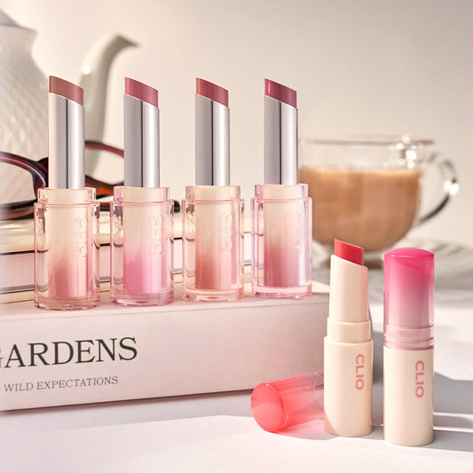 [CLIO] Clio Crystal Glam Balm 3.2g 13 types (+ mini lip balm included)