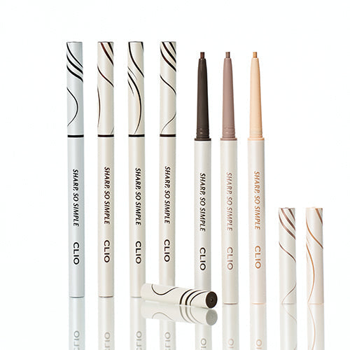 [CLIO] Clio Sharp So Simple wasserfester Eyelinerstift Einzel-/Doppelset
