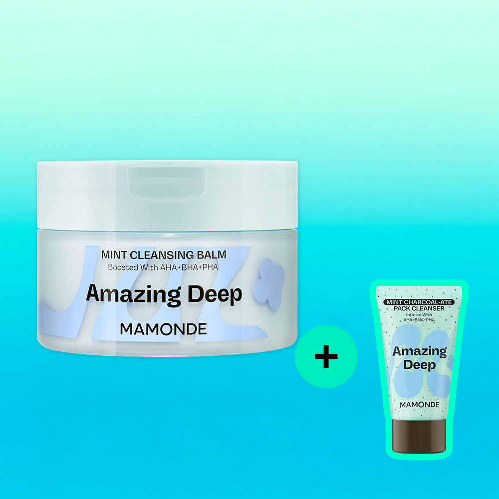 [Mamonde] Mamonde Amazing Deep Mint Baume Nettoyant 90ml spécial (pack nettoyant 25g inclus)