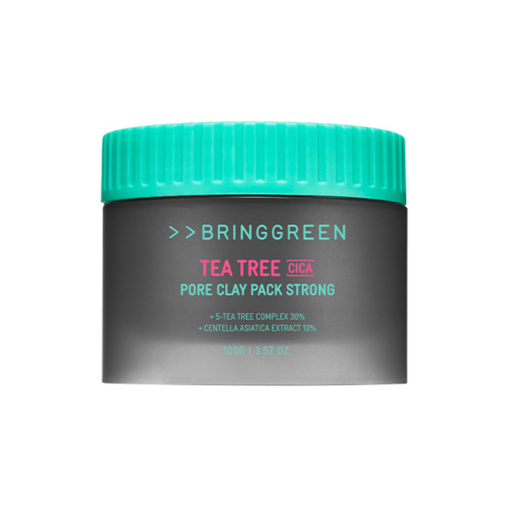 [BRING GREEN] Bringgreen Tea Tree Cica Pore Clay Pack Strong 100g (2 packs/single item)