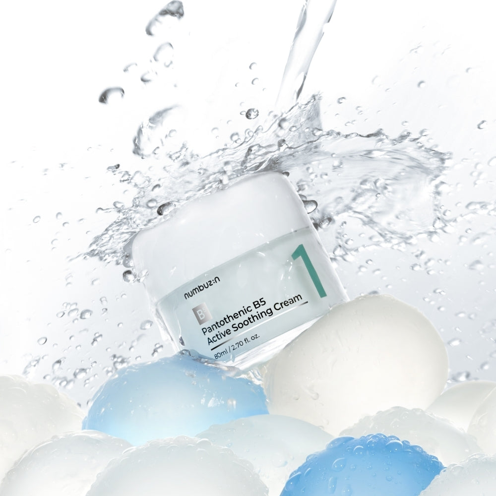 [NUMBUZIN] Numbers In No. 1 Pantothenic Acid Active Soothing Cream 80ml Special (+6 pads)