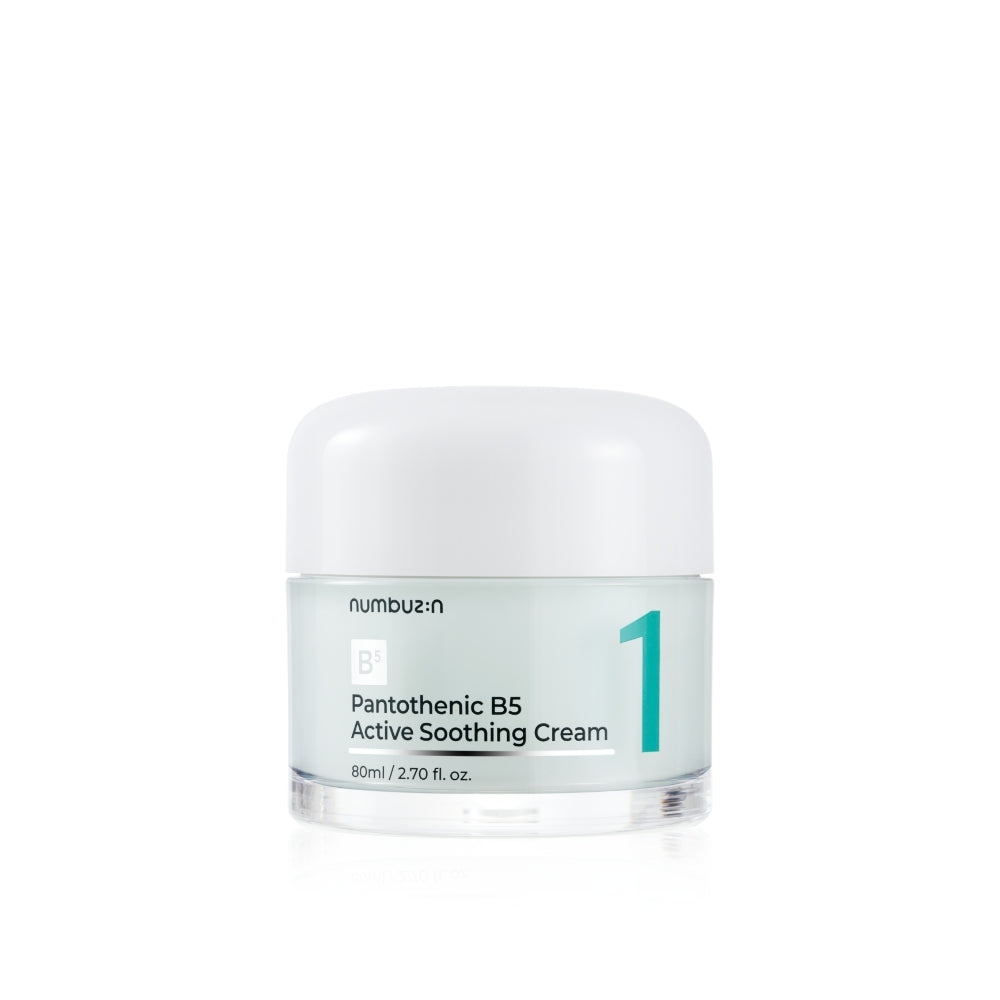[NUMBUZIN] Numbers In No. 1 Pantothenic Acid Active Soothing Cream 80ml Special (+6 pads)