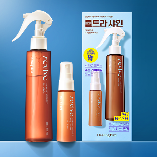 [healingbird] Healing Bird Revive No-Wash Treatment Ultra Shine Special (+ Deep Moisture 32ml included)