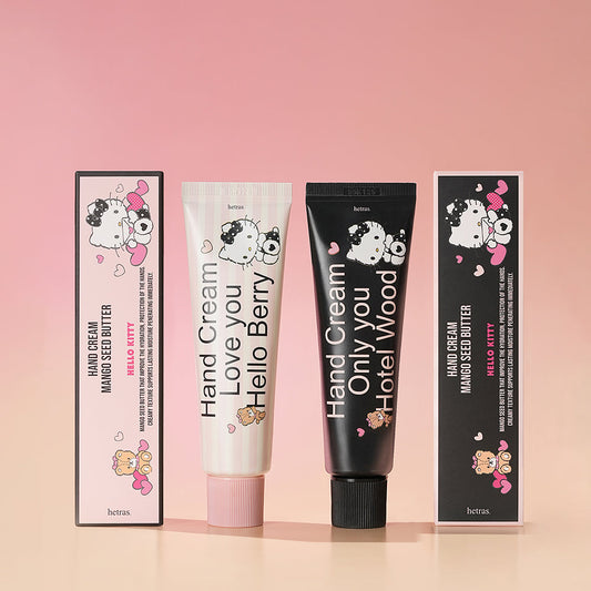 [hetras] Hetras Mango Seed Butter Perfume Hand Cream 50ml (Choose 1 of 10 types, including Hello Kitty Edition)