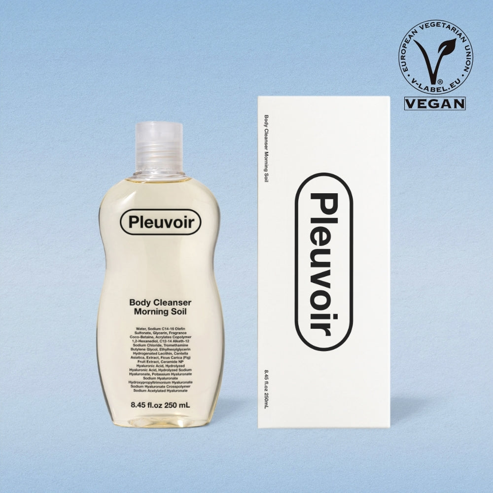 [Pleuvoir] Flevoir Vegan Body Cleanser 250mL, choose 1 of 4 types