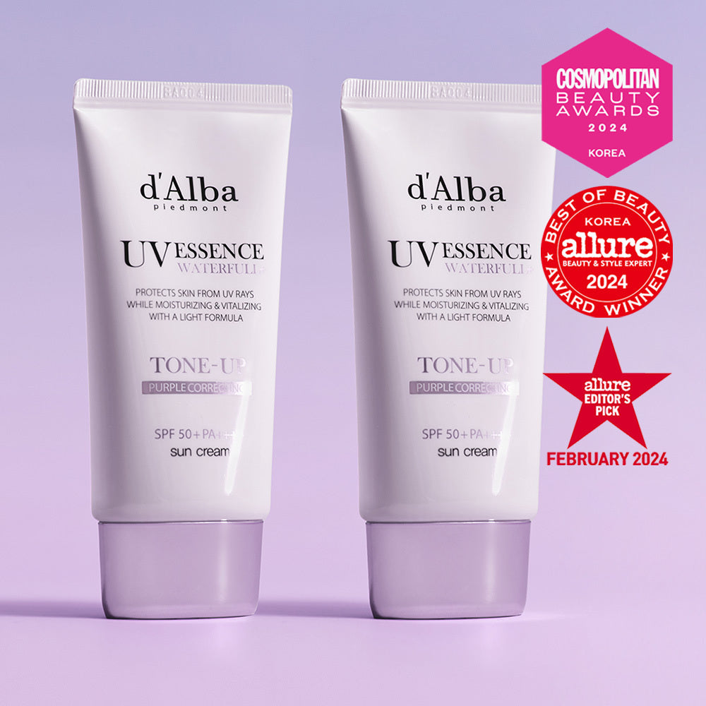 [d'Alba] Purple Tone-Up Sonnencreme Duo Special (50ml+50ml)