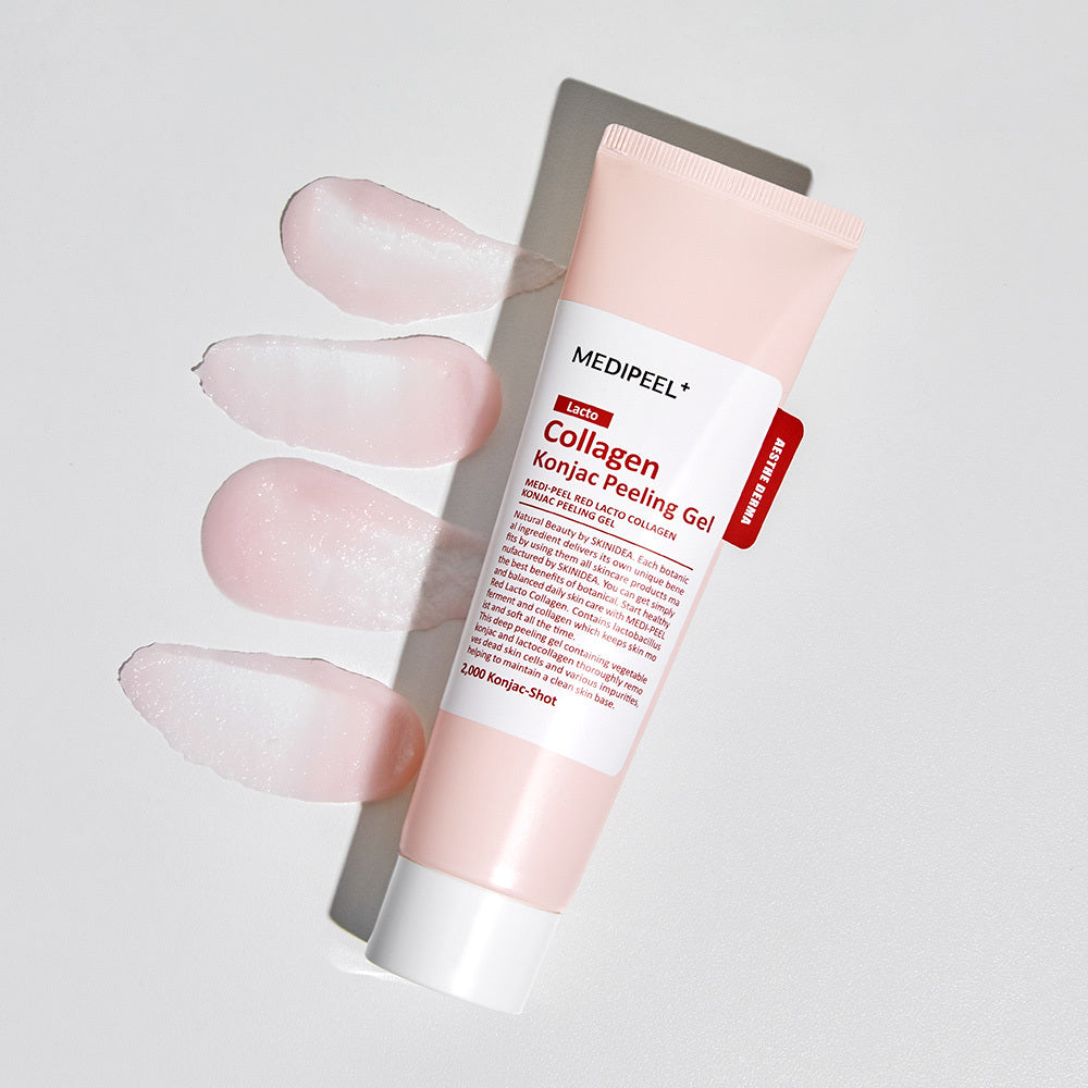 [MEDI-PEEL] Medi-Peel Red Lacto Collagen Konjac Peeling Gel 95ml Special (+Red Lacto Foam 15ml)