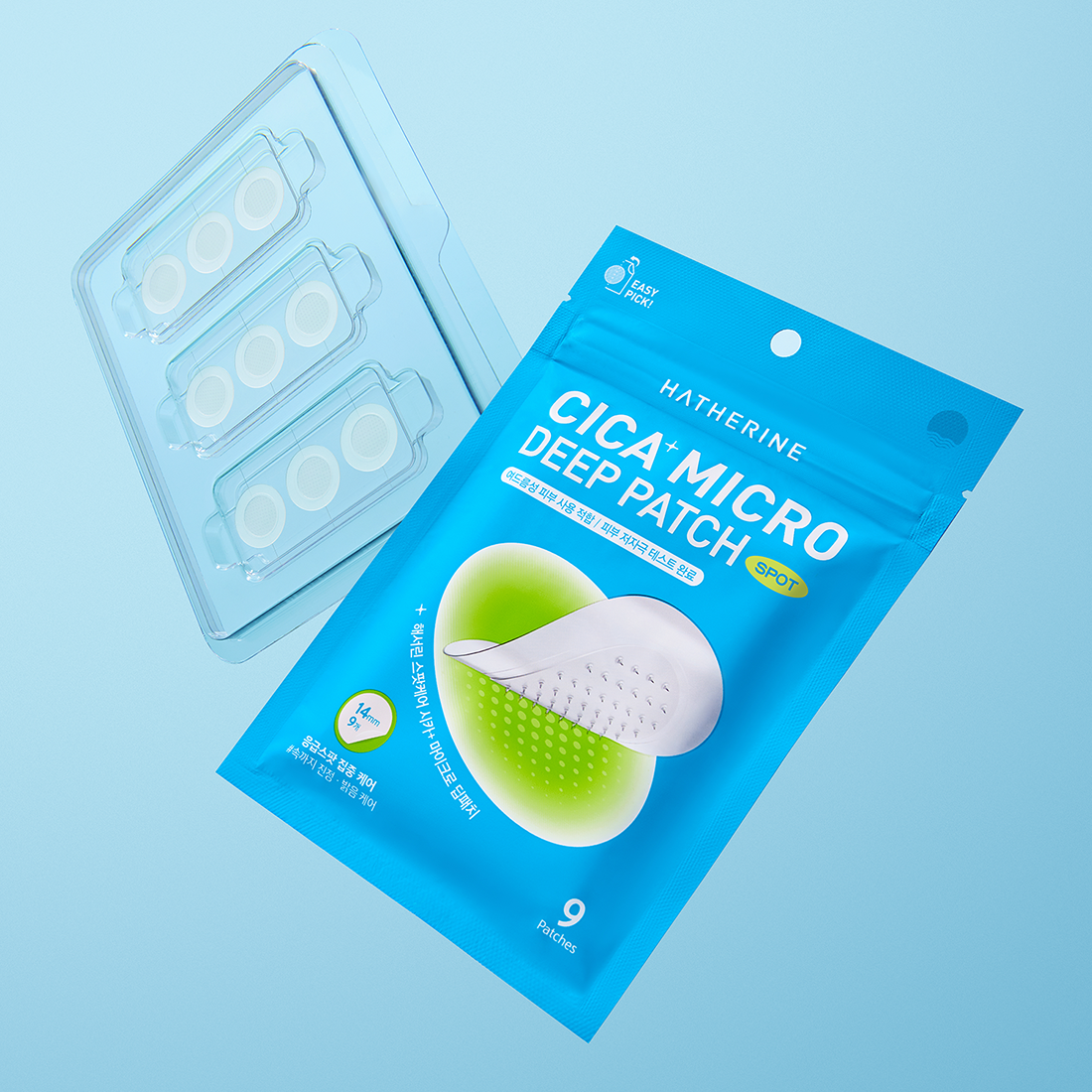[HATHERINE] Haerin Spot Care Cica Plus Micro Deep Patch 9 pcs/9+3 pcs giveaway plan (Minions collaboration)