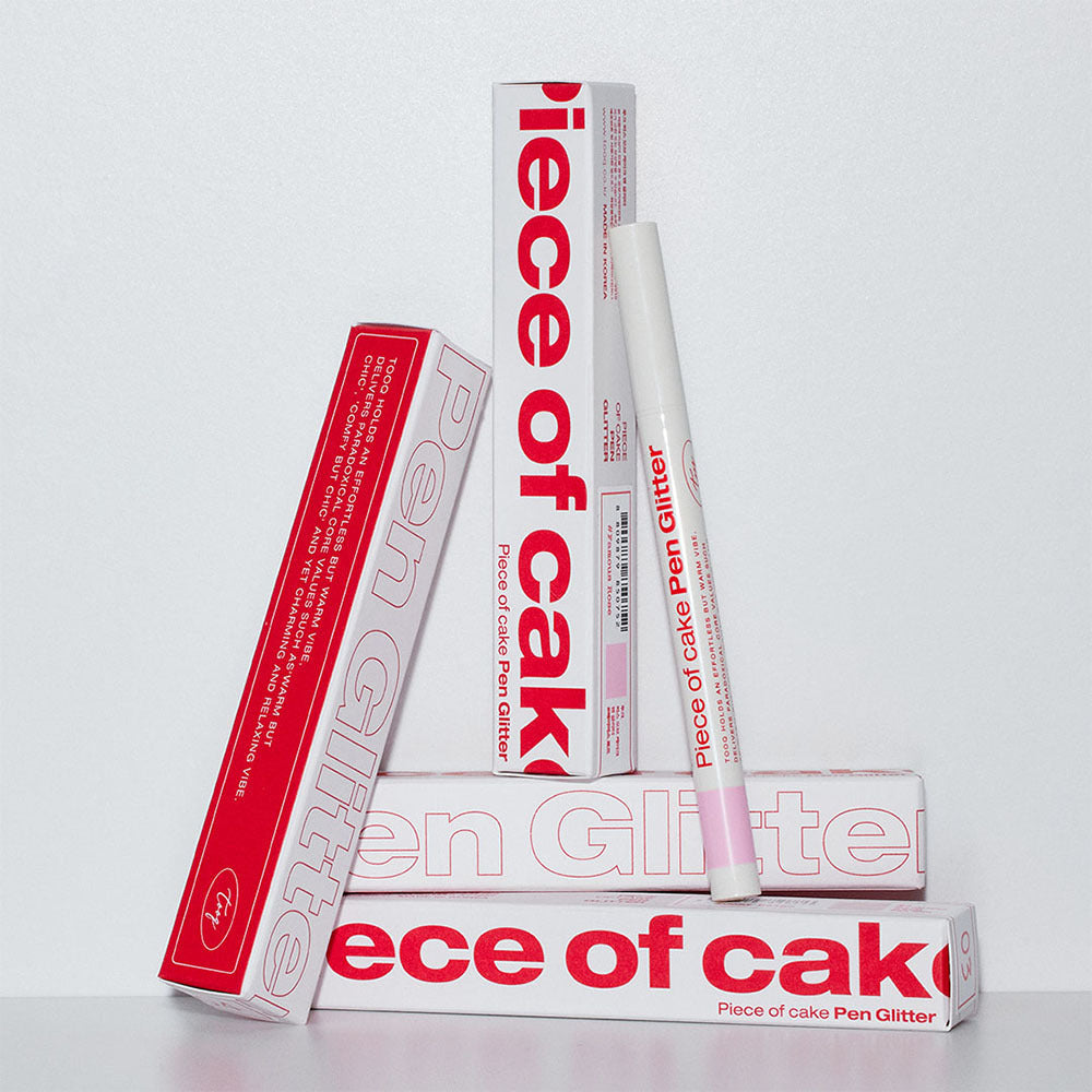 [Tooq] Took Piece of Cake Pen Glitter No. 4 Rare Pink*