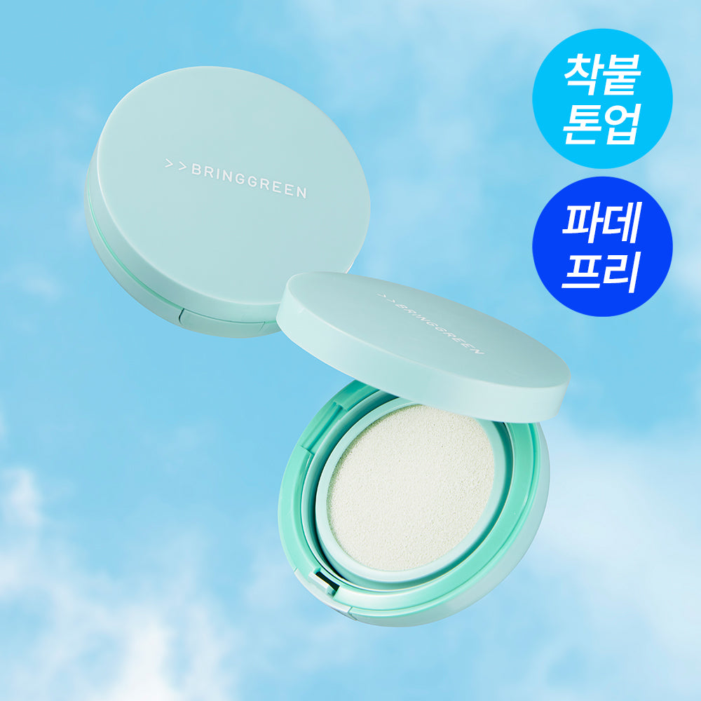 [BRING GREEN] Bring Green Tea Tree Cica Tone Up Sun Cushion 15g