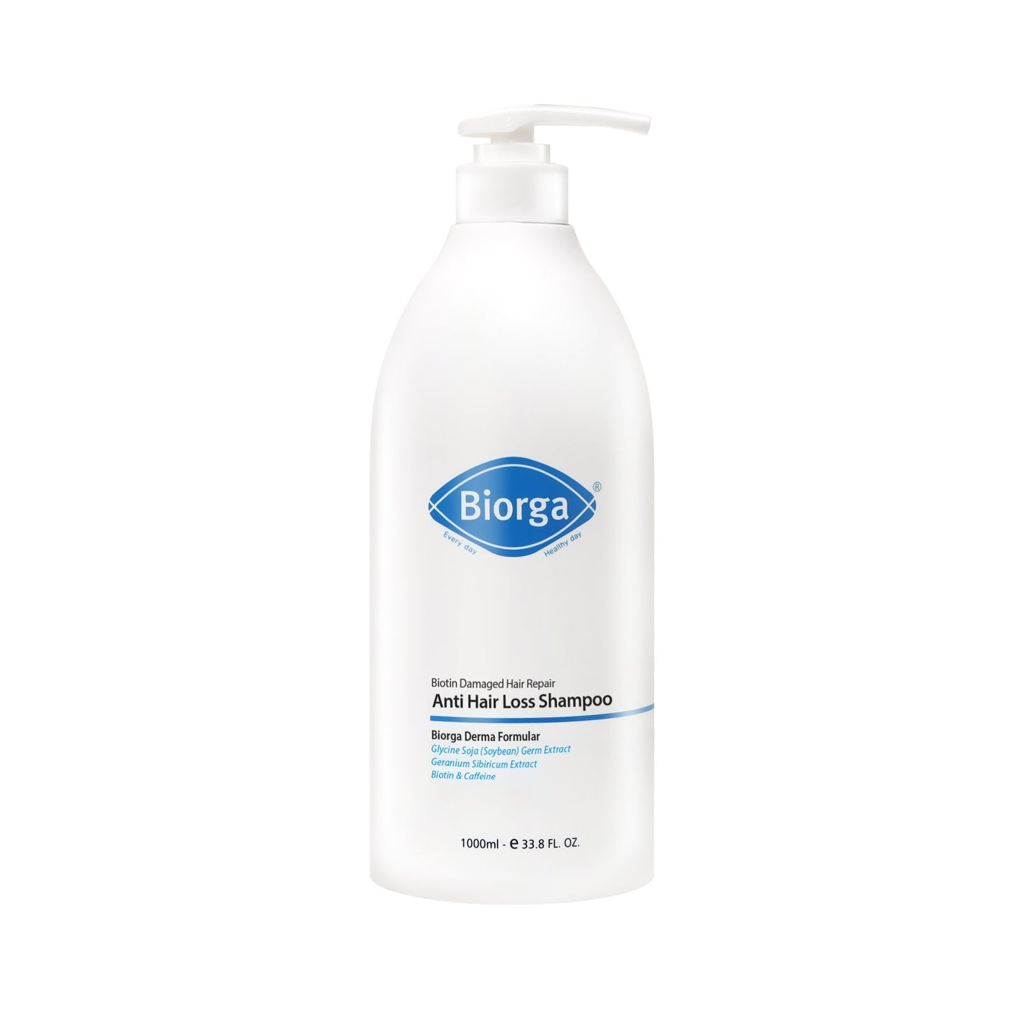 [Biorga] Bioga Biotin Damaged Hair Improvement Hair Loss Relief Shampoo Dried Bean Embryo 1000ml