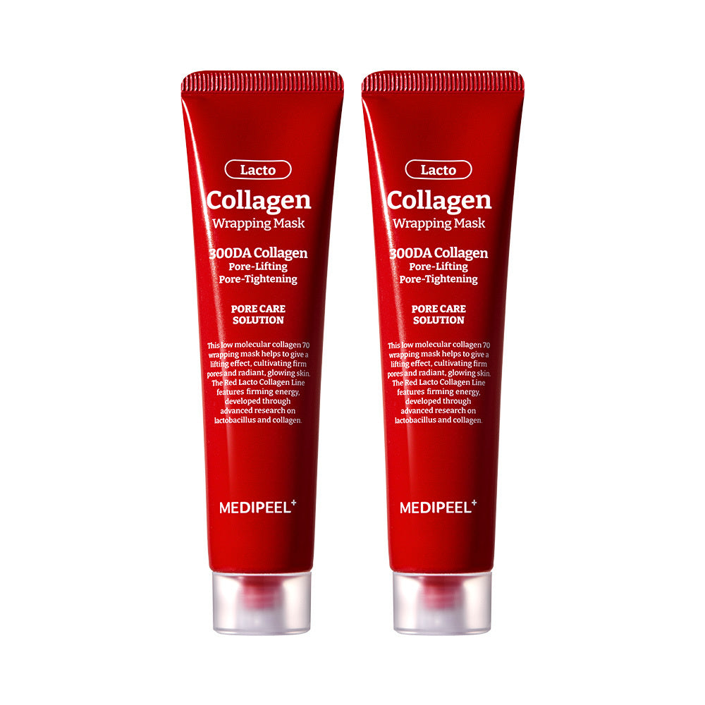 [MEDI-PEEL] Medi-Peel Red Lacto Collagen Wrapping Mask 70ml (+70ml Double Set)