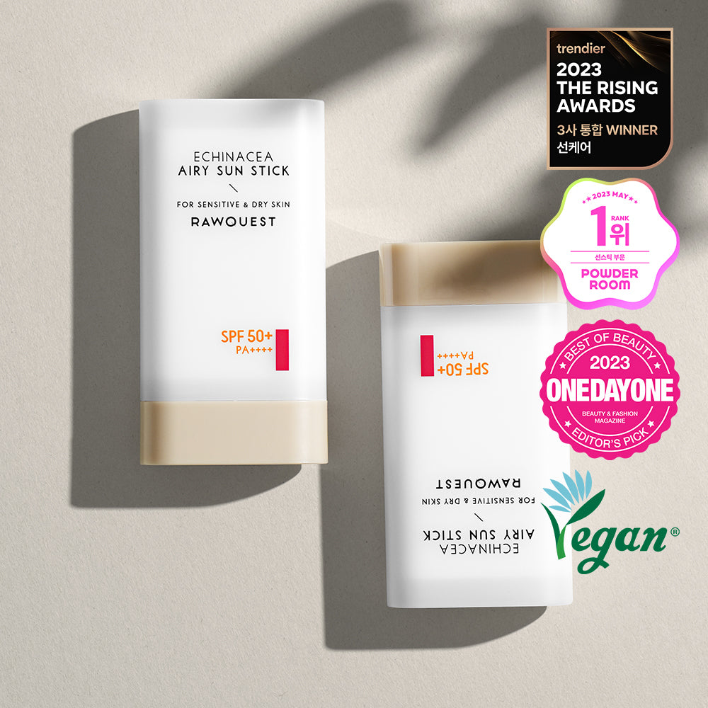 [RAWQUEST] Lowquest Echinacea Airy Sun Stick 19g