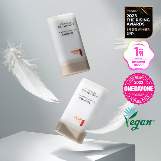 [RAWQUEST] Lowquest Echinacea Airy Sun Stick 19g