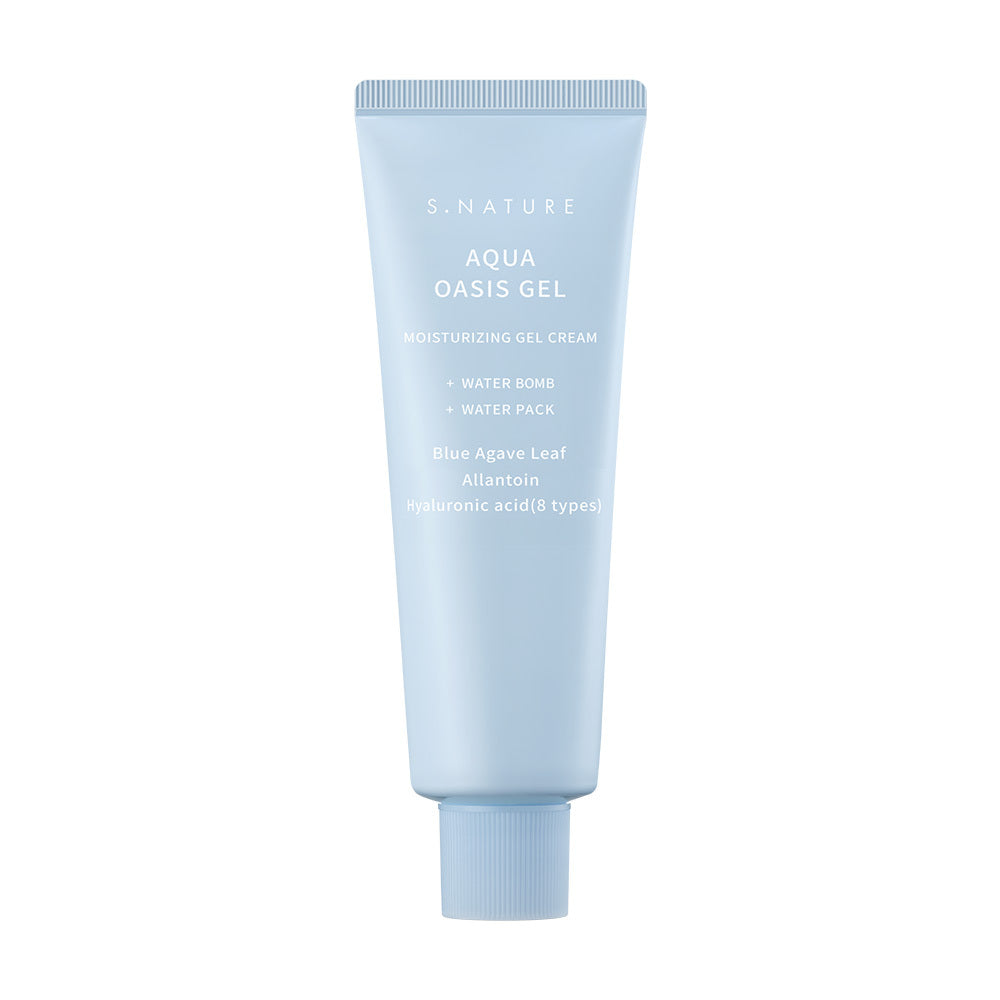 [S NATURE] S-Nature Aqua Oasis Moisture Gel Cream 90ml special (+2 calming pads)