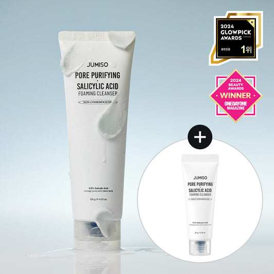[Jumiso] Jumiso Pore Purifying Salicylic Acid Cleansing Foam 120g Special (+20g)
