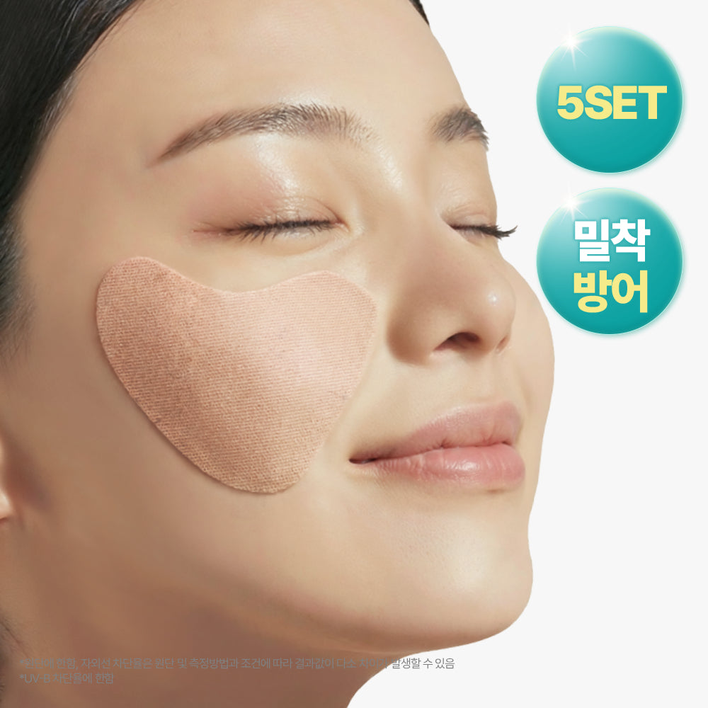 [Shingmulnara] Plant Nara UV Blocking Outdoor Face/Back Neck Sun Patch (2eaX5sets)