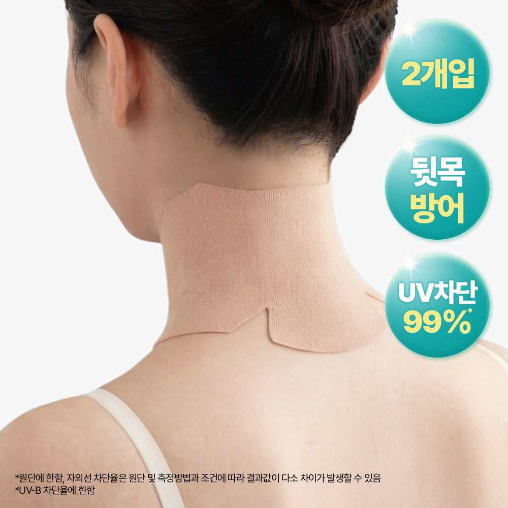 [Shingmulnara] Plant Nara UV Blocking Outdoor Face/Back Neck Sun Patch (2eaX5sets)