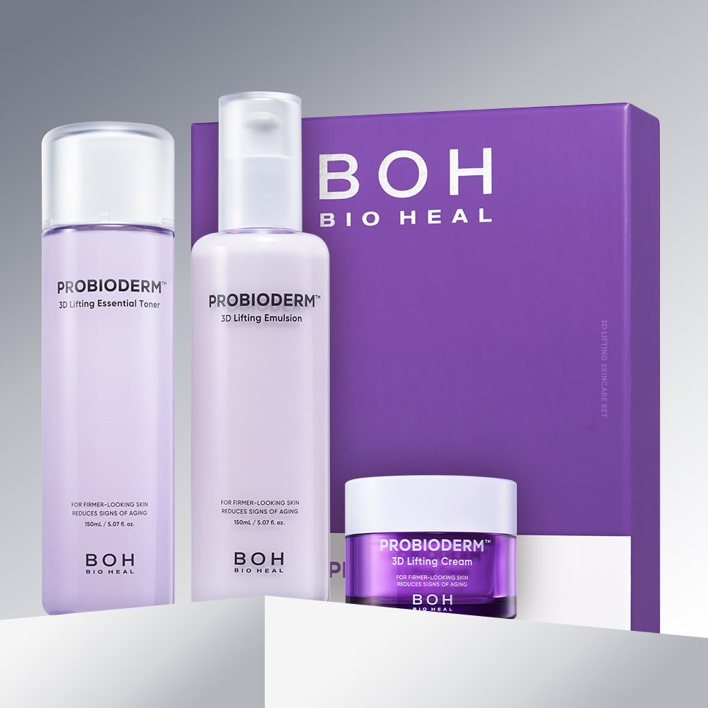 [BOH] Biohealbo Probioderm 3D lifting skin care 2-piece set (toner 150ml + emulsion 150ml)
