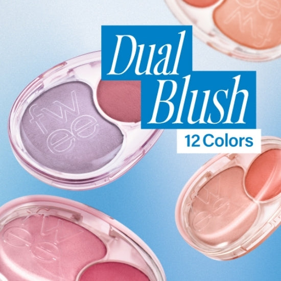 [FWEE] fwee Mellow Dual Blusher 12 Colors