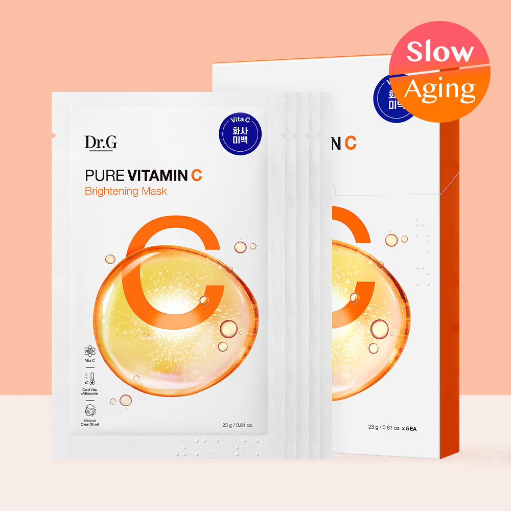 [Dr. G] Dr.G Pure Vitamin C Brightening Mask 5 sheets