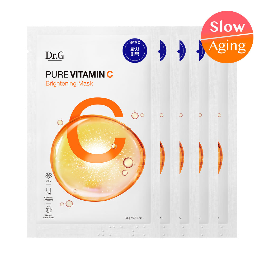 [Dr. G] Dr.G Pure Vitamin C Brightening Mask 5 sheets