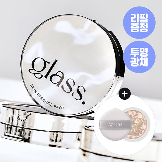 [AGE 20's] AGE20S Glass Skin Essence Pact Glow (main product + refill)