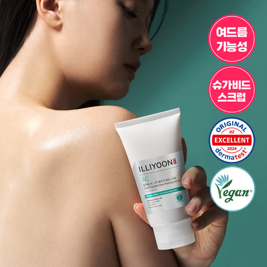 [ILLIYOON] Illiyoon Cica Clarifying Scrub 200ML+Wash 50ML Special