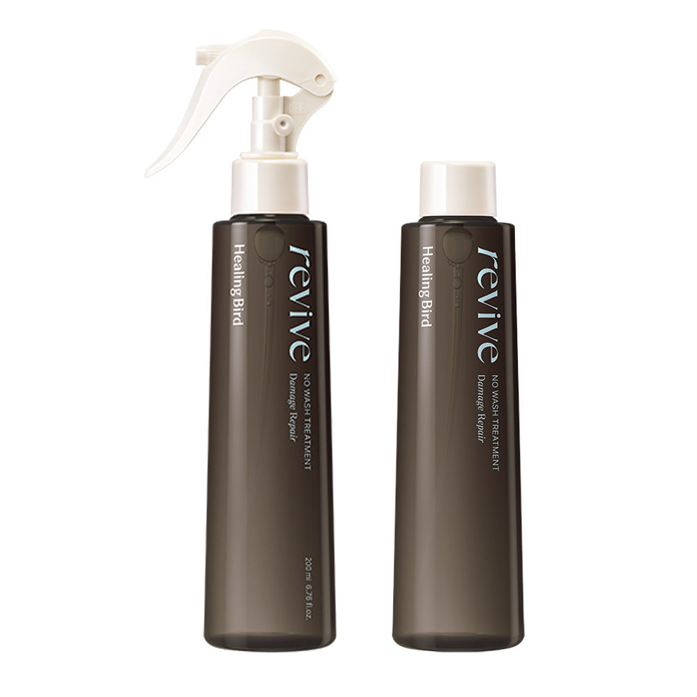 [healingbird] Healing Bird Revive No-Wash Treatment Damage Repair 200ml+200ml Refill Plan