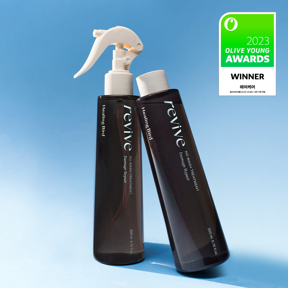 [healingbird] Healing Bird Revive No-Wash Treatment Damage Repair 200ml+200ml Refill Plan