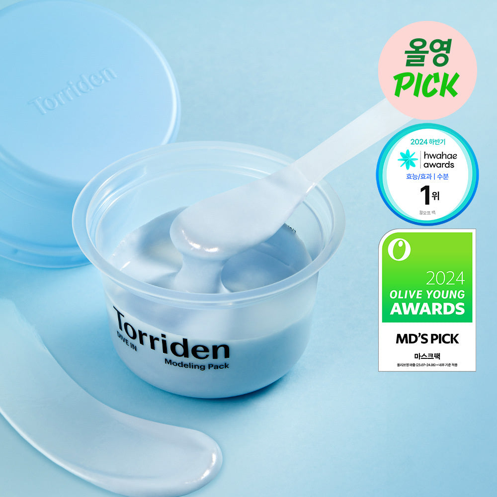 [Torriden] Toriden all-in-one modeling pack (2 types) (hyaluronic acid/cica)