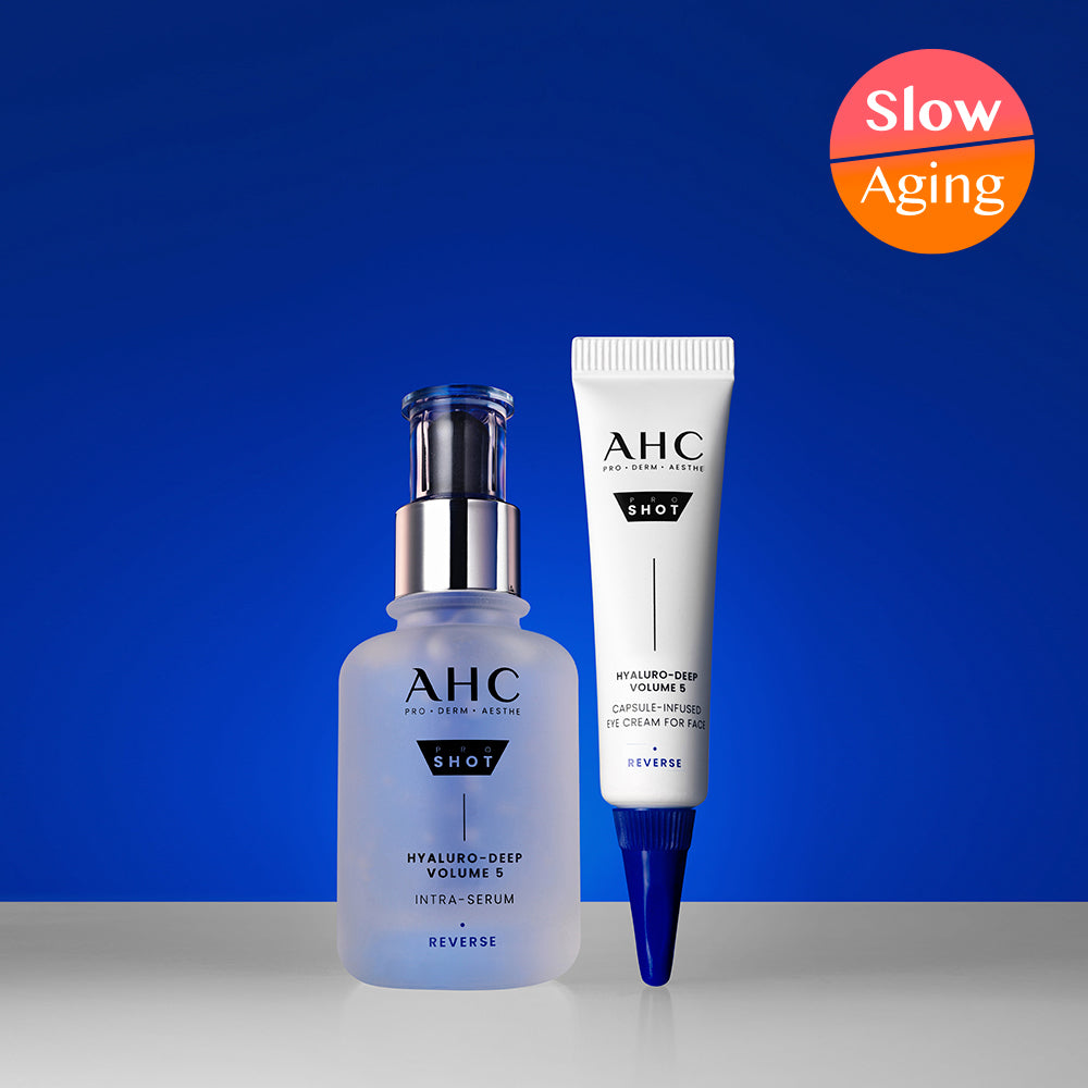 [AHC] AHC Pro Shot Hyaluro Deep Volume 5 Intra Serum 40ml Special (Augencreme +10ml)