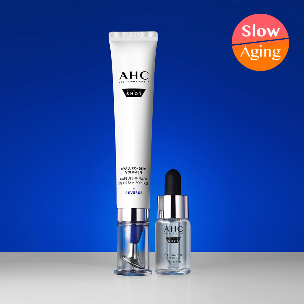 [AHC] AHC Pro Shot Hyaluro Deep Volume Augencreme für das Gesicht 30ml Spezial (Serum +10ml)