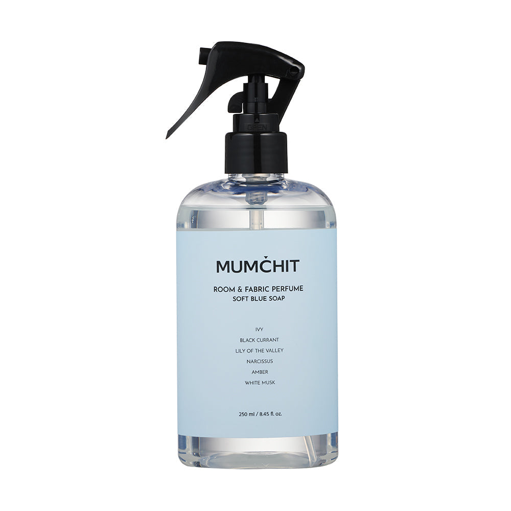 [Mumchit] Stop Large Capacity Fabric Perfume 250ml Soft Blue Soap