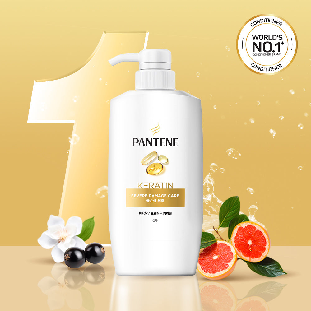[Pantene] Pantene Extreme Damage Care Shampoo/Conditioner Single Item 750mL