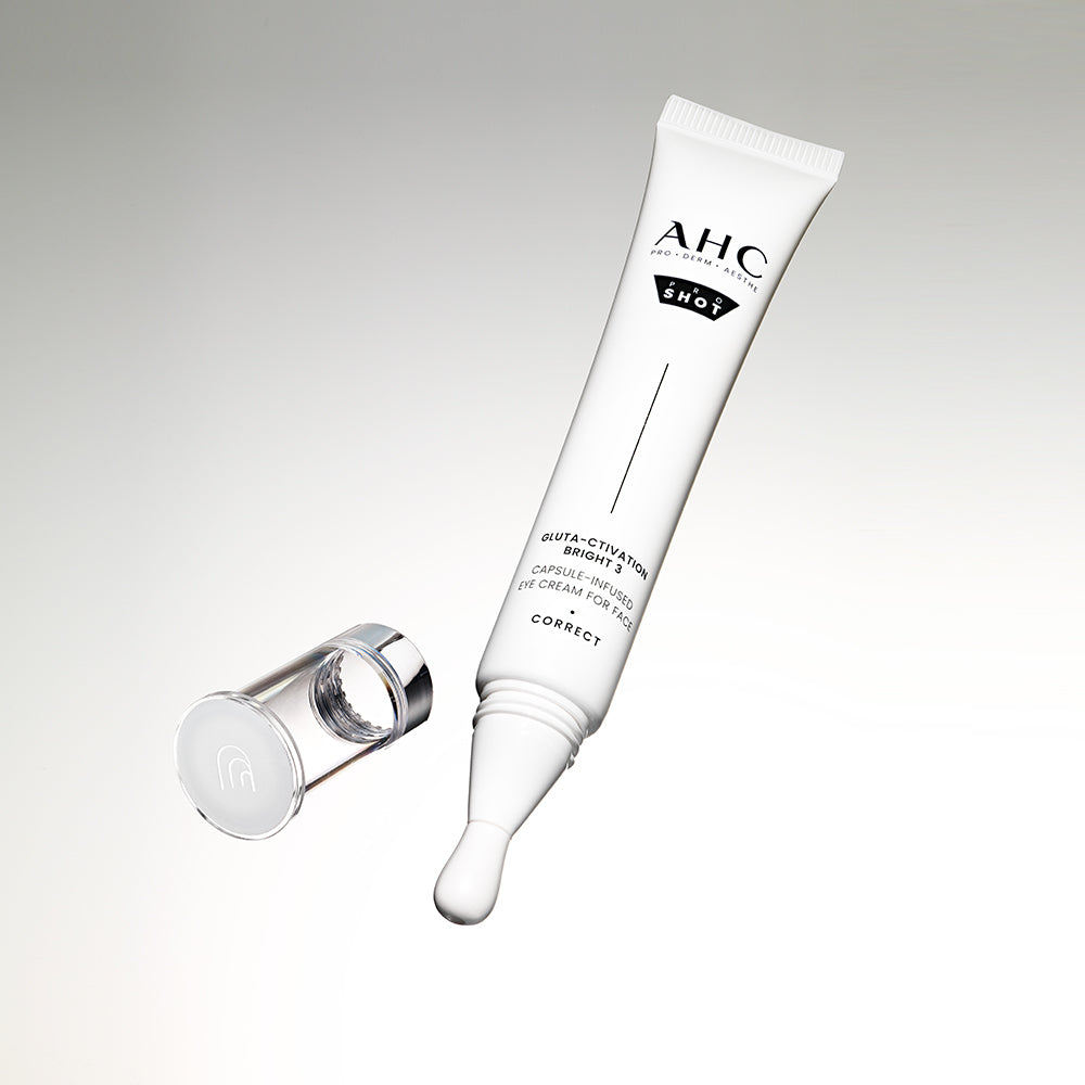 [AHC] AHC Pro-Shot Gluta Bright Eye Cream For Face 30ml Special (+Serum 10ml)