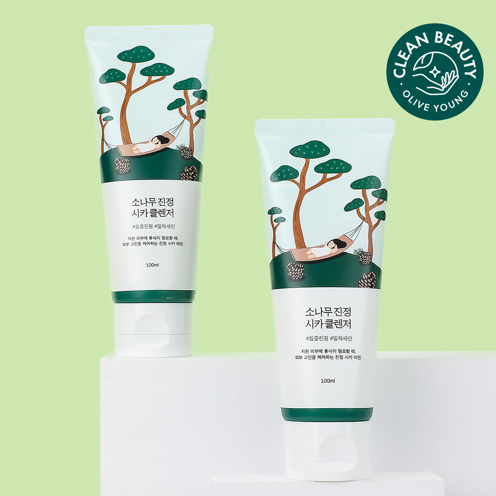 [Round Lab] Round Lab Pine Soothing Cica Cleanser 100ml+100ml