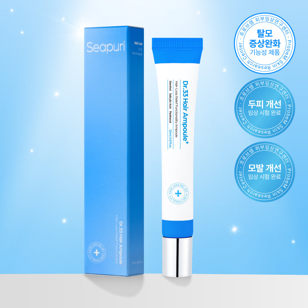 [Seapuri] C-Fury Doctor 33 Hair Loss Ampoule 20ml NEW