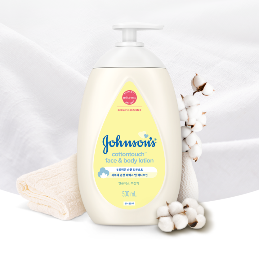 [Johnsons] Johnson's Cotton Touch Face and Body Lotion 500ml