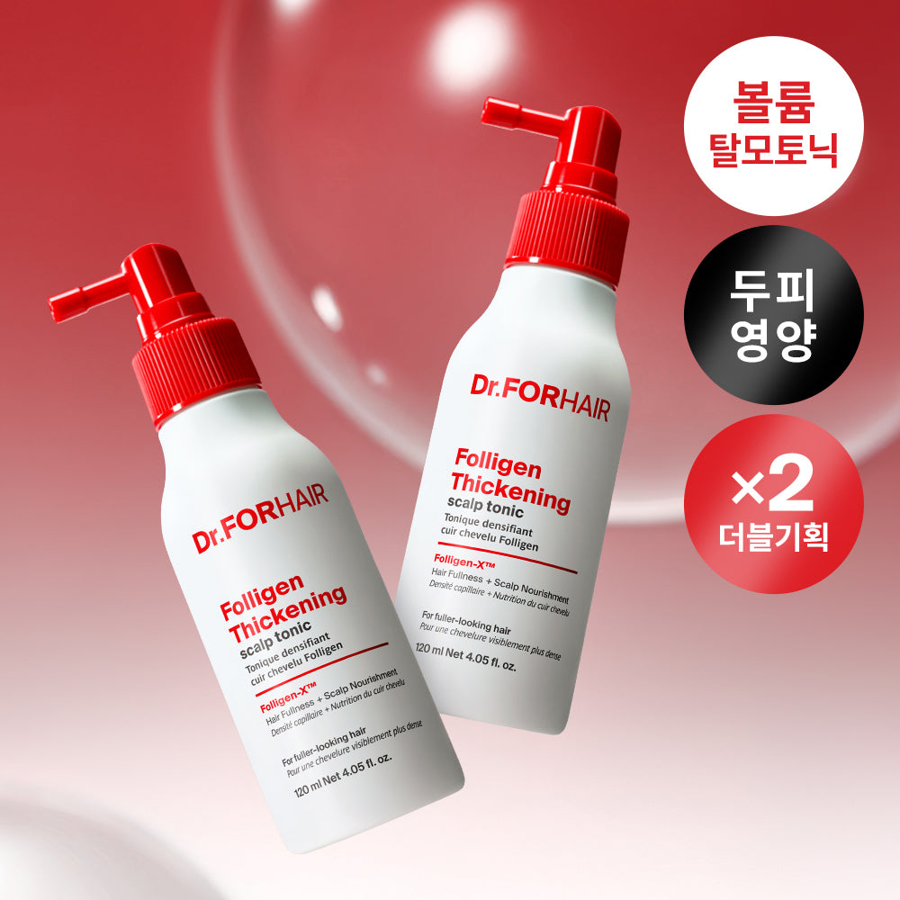 [Dr.forhair] Dr. For Hair Hair Volume Enhancing Scalp Tonic 120ml+120ml Double Plan