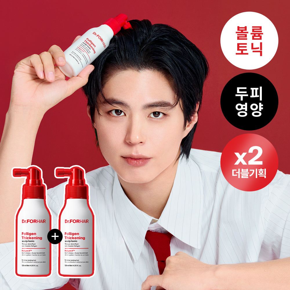 [Dr.forhair] Dr. For Hair Hair Volume Enhancing Scalp Tonic 120ml+120ml Double Plan
