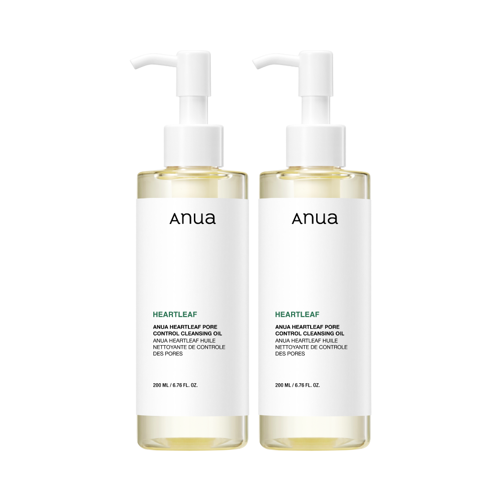 Anua Heartleaf Cleansing Oil — Sunday Reset 4-Step Sleep Spa Set