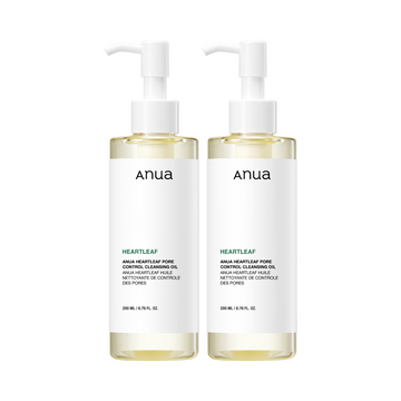 Anua Heartleaf Cleansing Oil — Sunday Reset 4-Step Sleep Spa Set